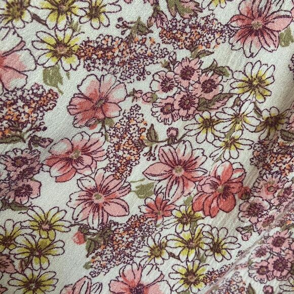 Art Class Girl's Floral hi low skort -size XL 14/16 flutter sleeve - Picture 4 of 5